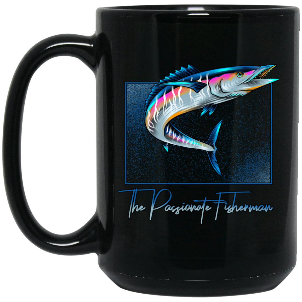 The Passionate Fisherman -Wahoo Coffee Mug