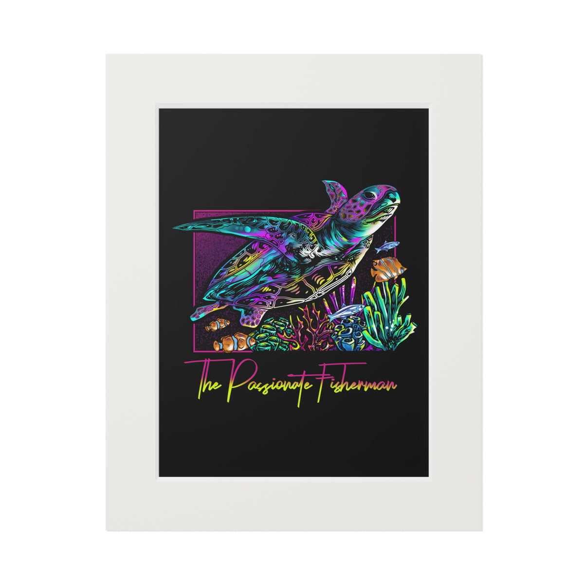 Sea Turtle -TPF- Art Print by Phil Brooks