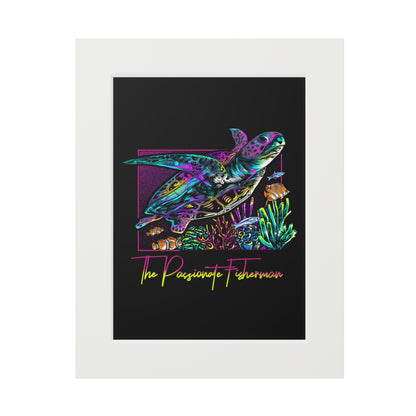 Sea Turtle -TPF- Art Print by Phil Brooks