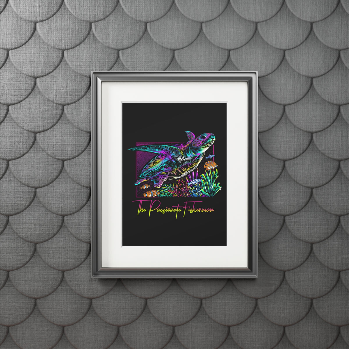 Sea Turtle -TPF- Art Print by Phil Brooks