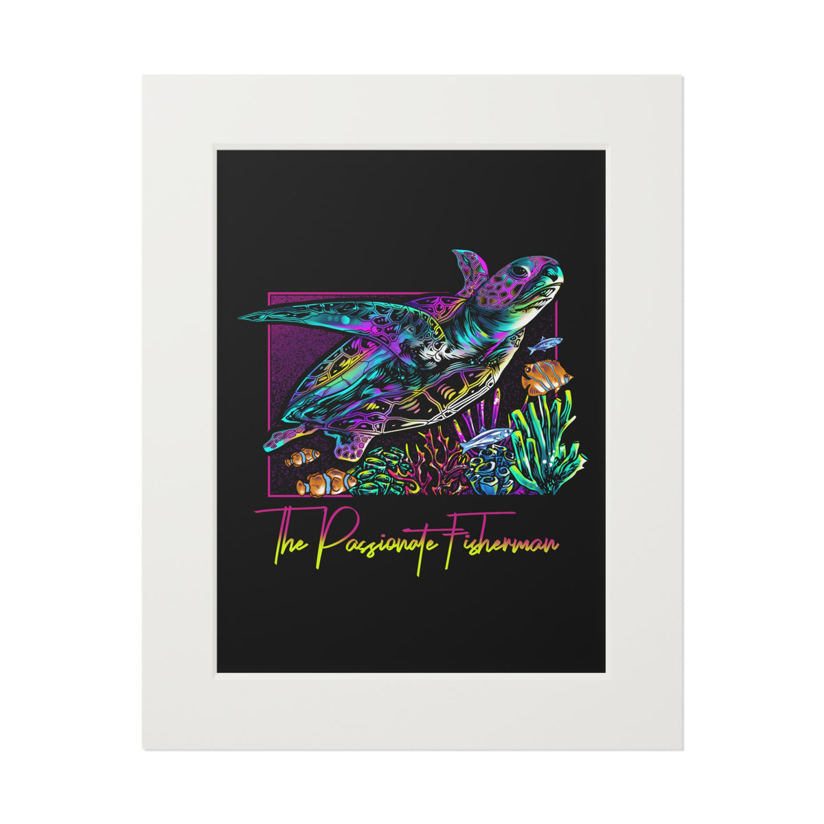 Sea Turtle -TPF- Art Print by Phil Brooks