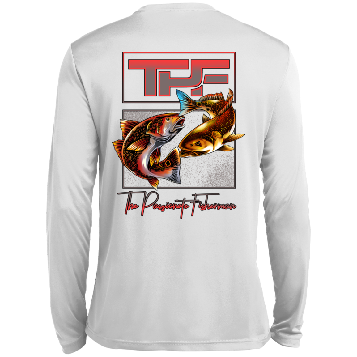 2 Redfish-TPF-Performance Fishing Shirt