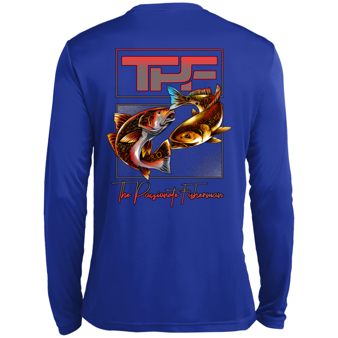 2 Redfish-TPF-Performance Fishing Shirt