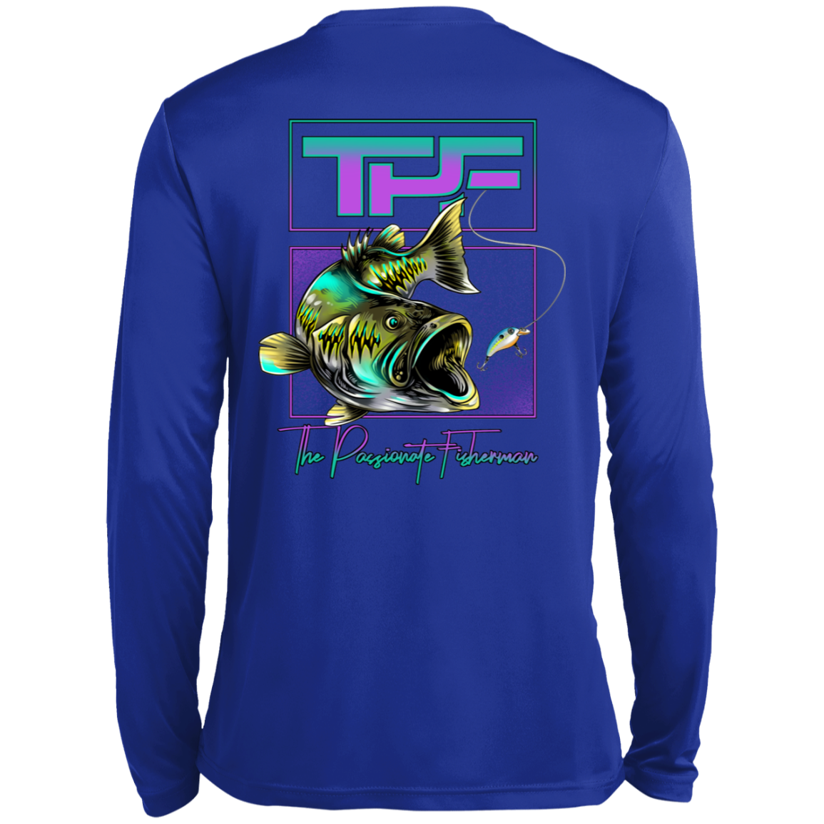 Large Mouth Bass-TPF-Performance Fishing Shirt