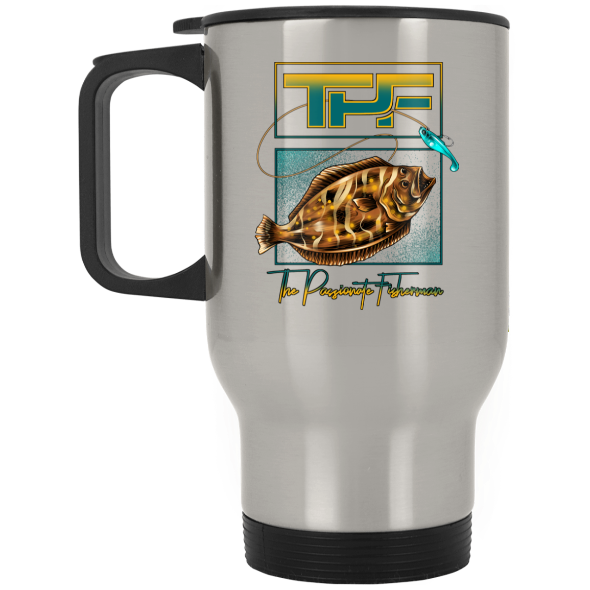 Flounder -TPF-Stainless Mug