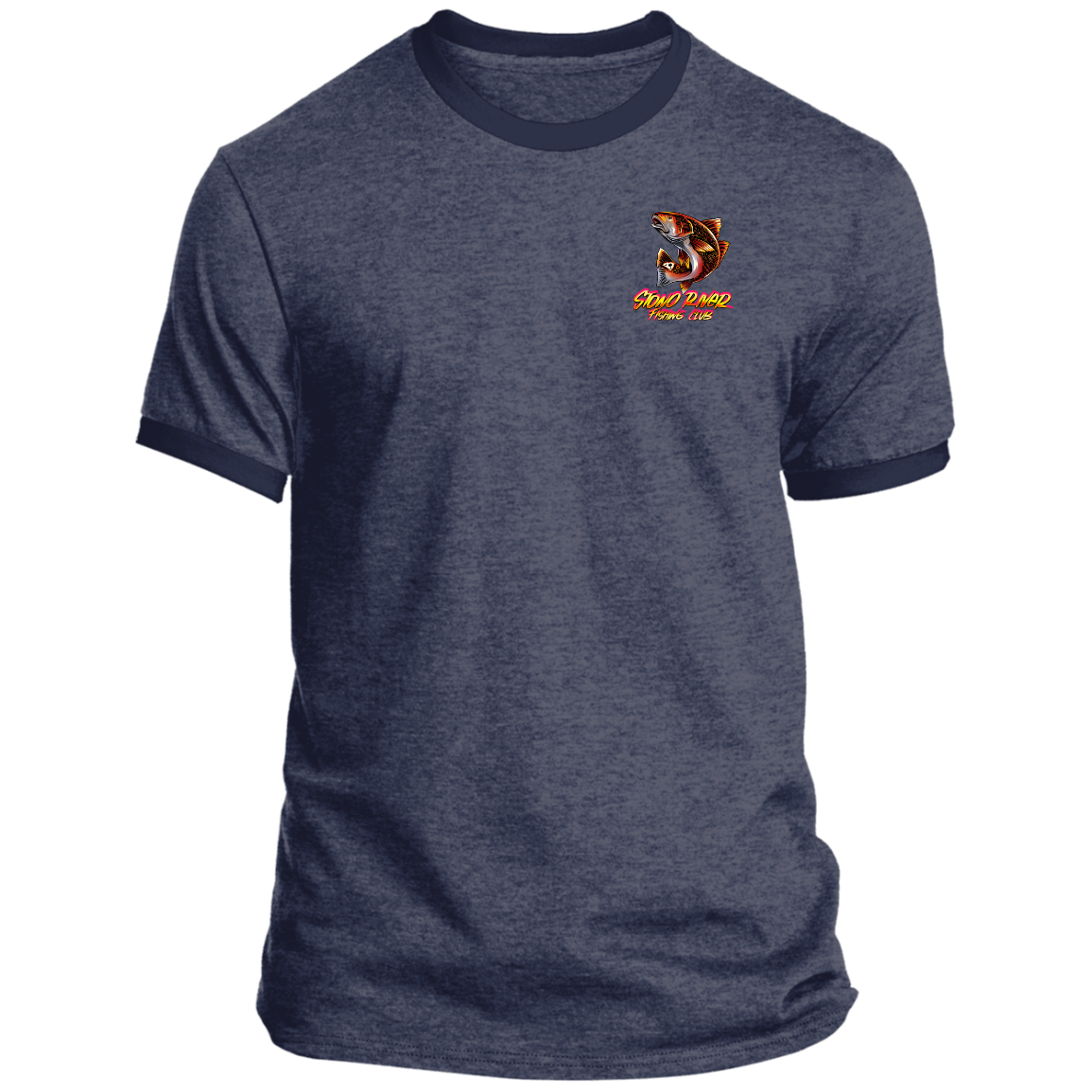 Stono River Fishing Club- Redfish & ShrimpRinger Tee