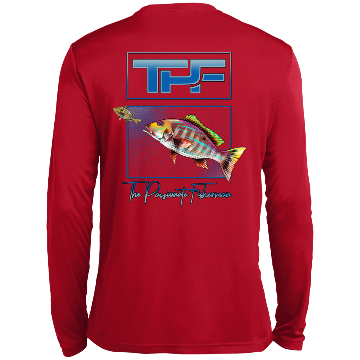 Mutton Snapper -TPF-Performance Fishing Shirt