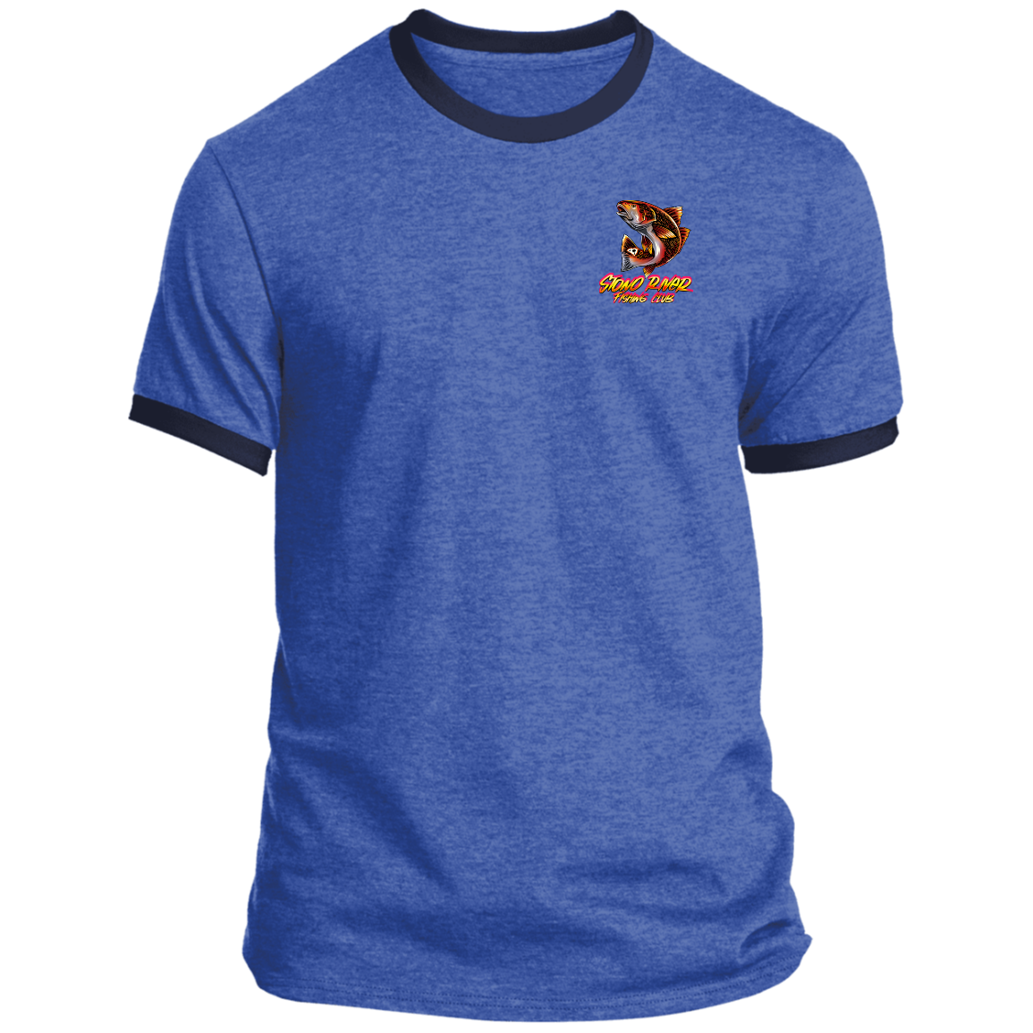 Stono River Fishing Club- Redfish & ShrimpRinger Tee