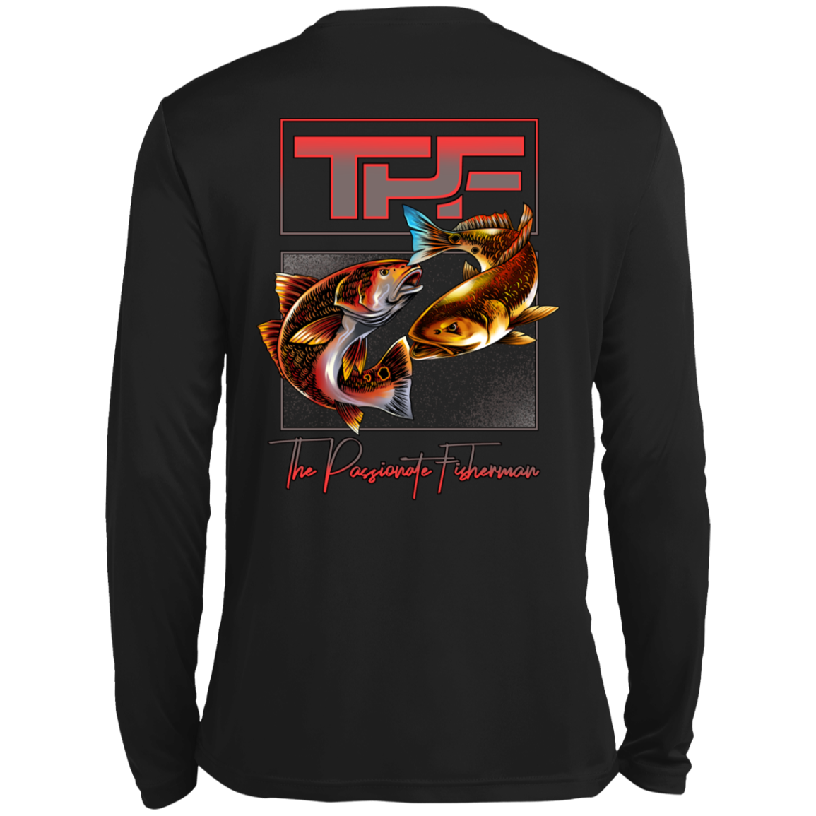 2 Redfish-TPF-Performance Fishing Shirt