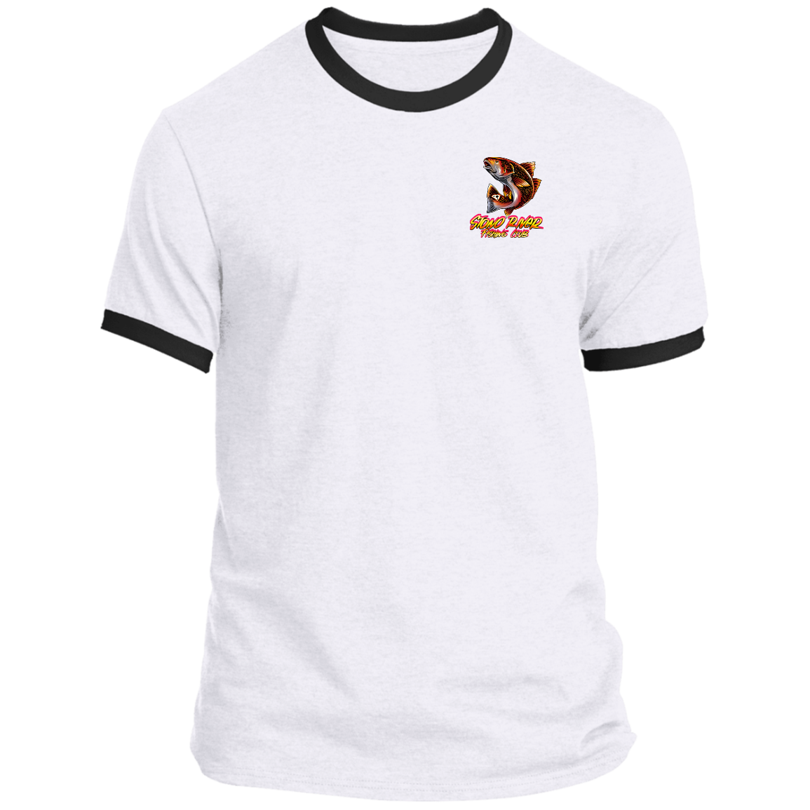 Stono River Fishing Club- Redfish & ShrimpRinger Tee