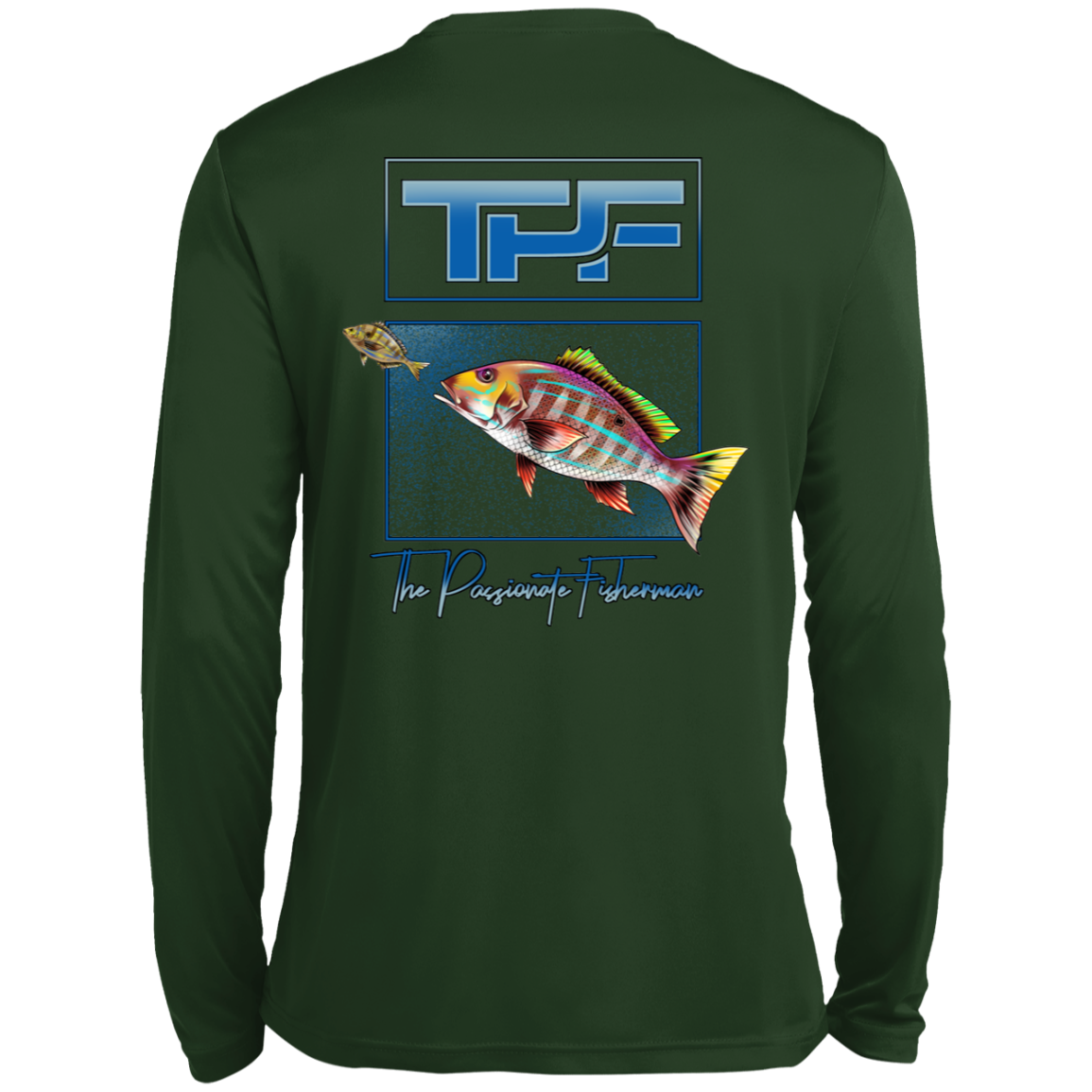 Mutton Snapper -TPF-Performance Fishing Shirt