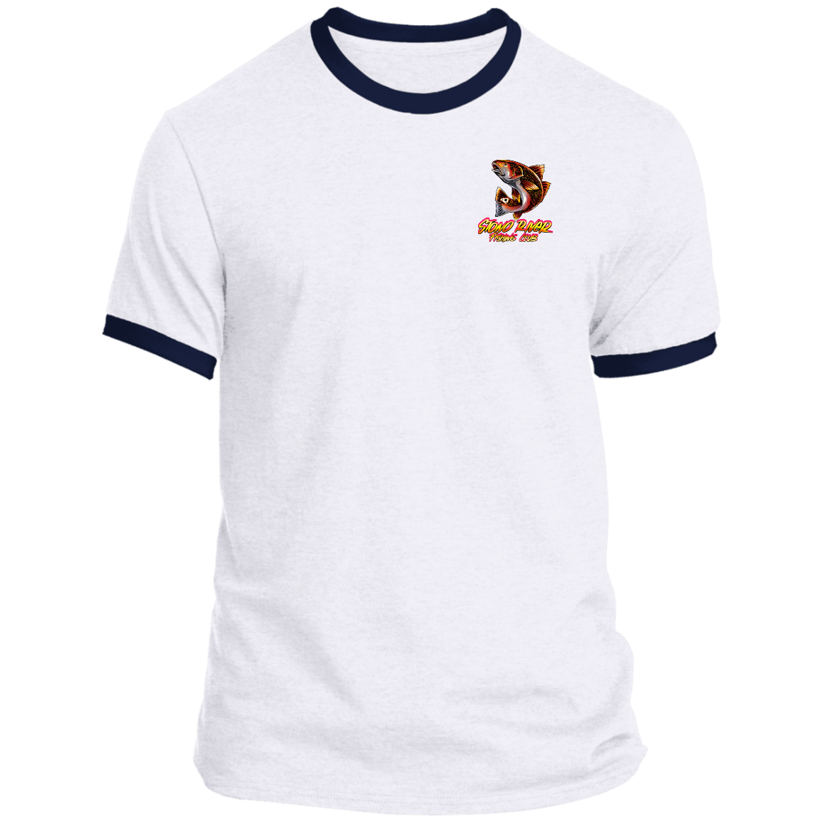 Stono River Fishing Club- Redfish & ShrimpRinger Tee